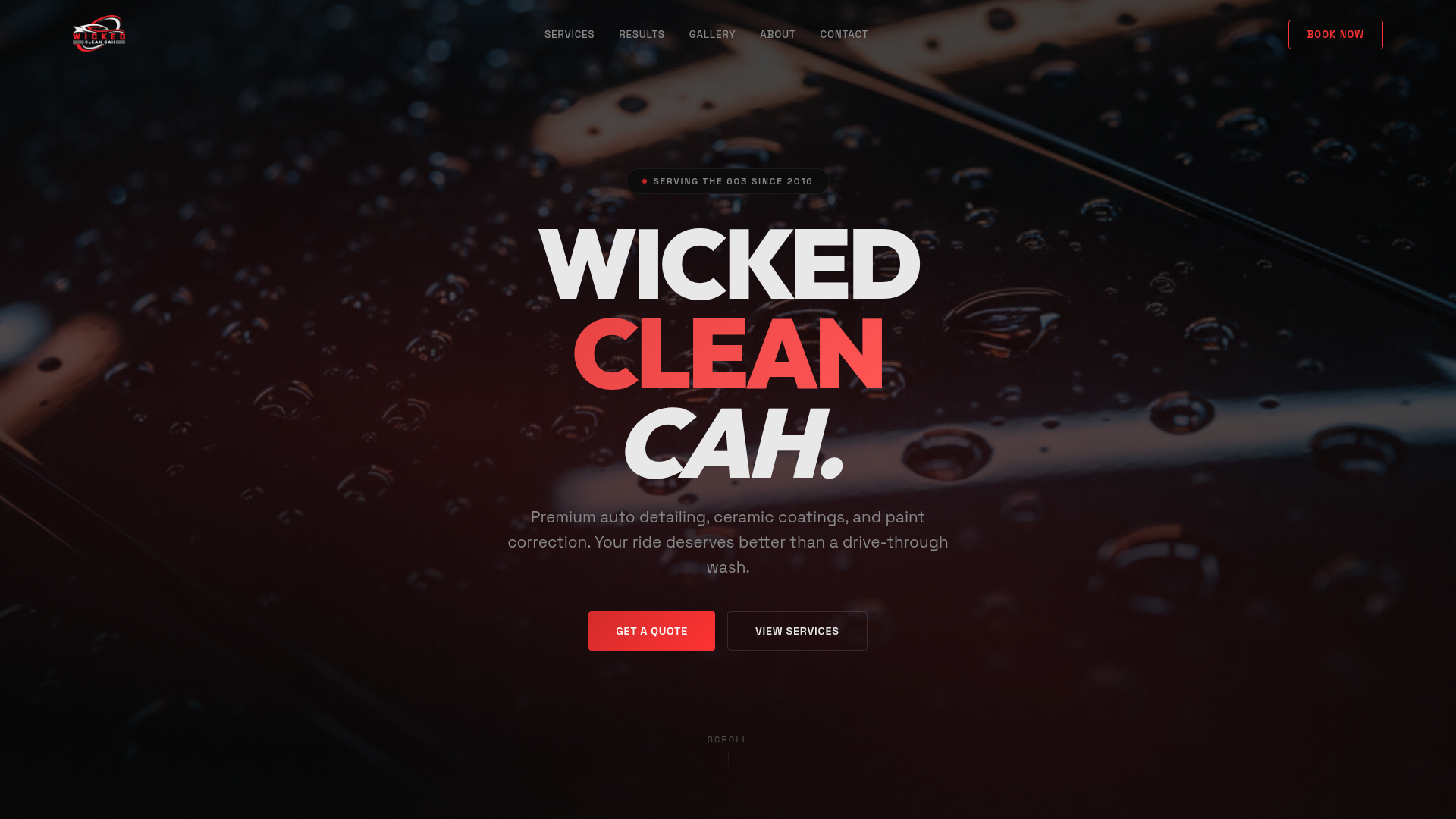 Wicked Clean CAH — recent project